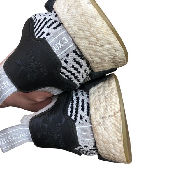 2017 Adidas NMD R1 STLT Grey Black Size 9.5 - Picture 2 of 10